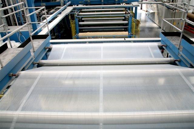 Extrudeuse - Fabrication du film  bulles